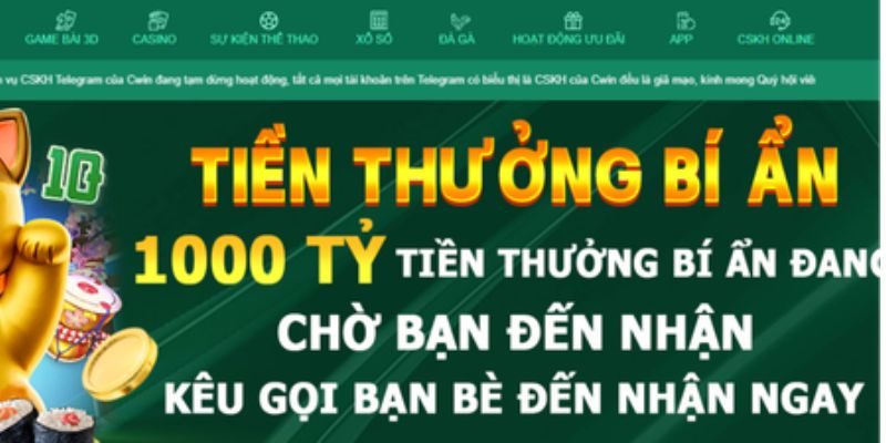 Cập nhật link truy cập CWIN không bị chặn